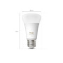 Philips Hue WA 1100 A60 1P EU , E27 , 8.1 W , Warm to cool white light , Bluetooth and Zigbee