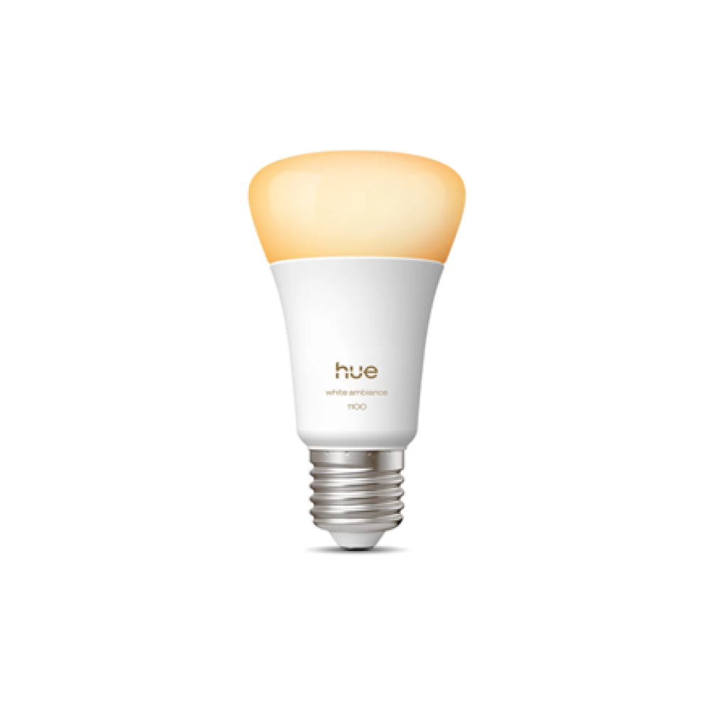 Philips Hue WA 1100 A60 1P EU , E27 , 8.1 W , Warm to cool white light , Bluetooth and Zigbee