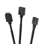Fractal Design , Prisma AL-18 ARGB PWM 2-Pack , Case fan
