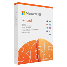 Microsoft , 365 Personal , QQ2-01897 , M365 Personal , FPP , License term 1 year(s) , English , EuroZone Medialess