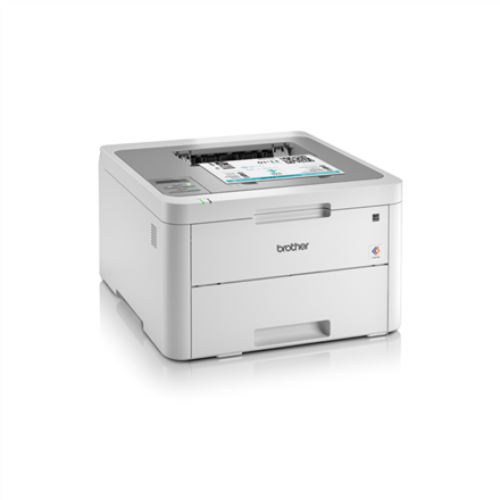 Brother Colour Wireless LED printer HL-L3210CW Colour, Wi-Fi, A4, White