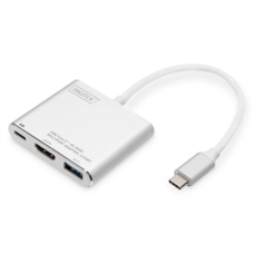 Digitus USB Type-C HDMI Multiport Adapter , DA-70838-1 , 0.20 m , USB Type-C