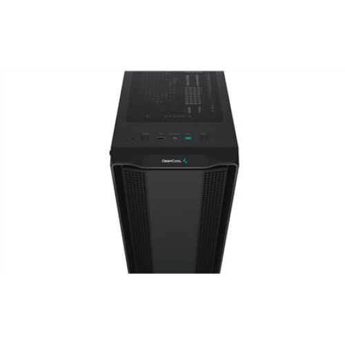 Deepcool MID TOWER CASE (with four LED fans of Marrs Green) CC560 Side window Black Mid-Tower Power supply included No