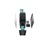 Deepcool MID TOWER CASE (with four LED fans of Marrs Green) CC560 Side window Black Mid-Tower Power supply included No