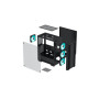 Deepcool MID TOWER CASE (with four LED fans of Marrs Green) CC560 Side window Black Mid-Tower Power supply included No