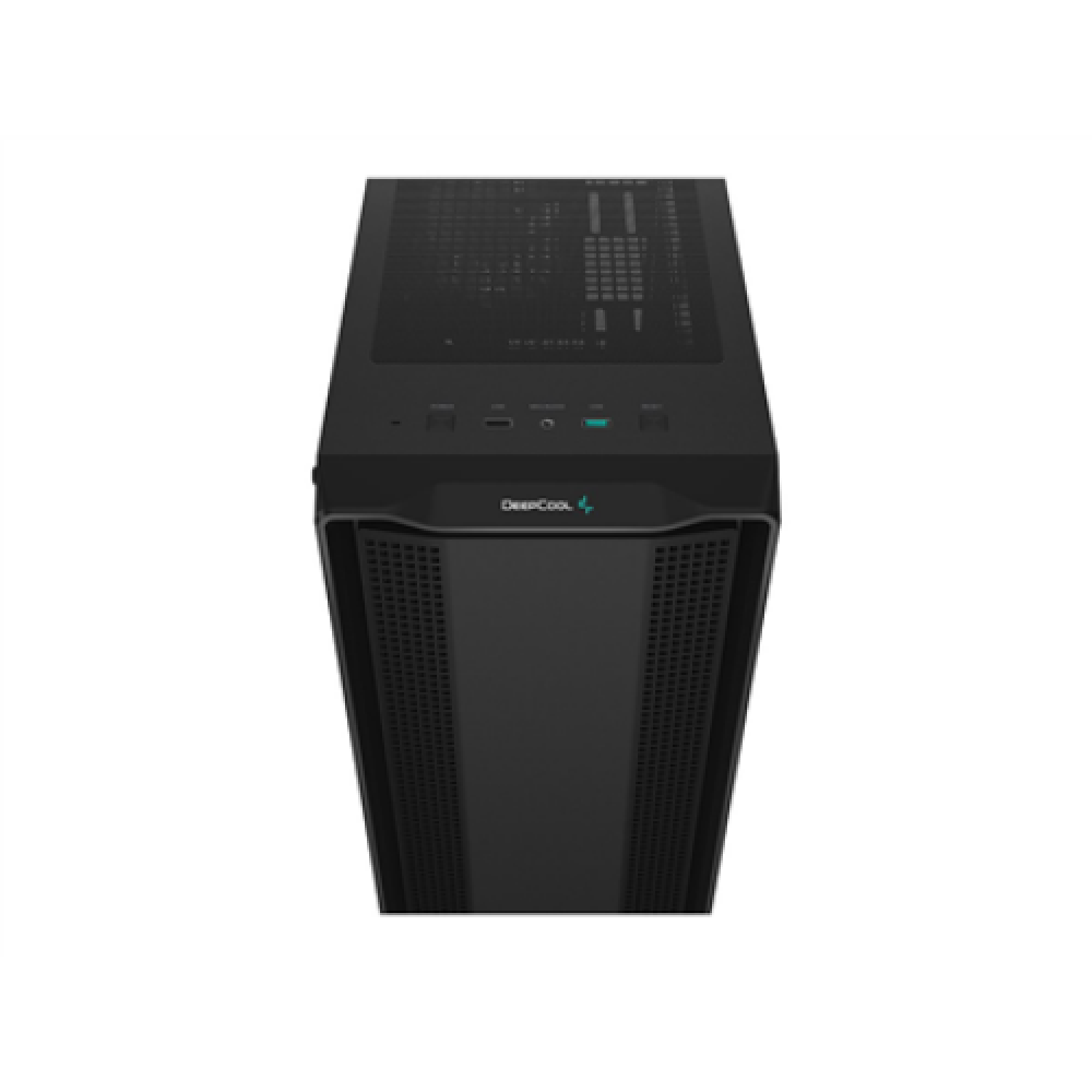 Deepcool MID TOWER CASE (with four LED fans of Marrs Green) CC560 Side window Black Mid-Tower Power supply included No