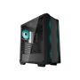 Deepcool MID TOWER CASE (with four LED fans of Marrs Green) CC560 Side window Black Mid-Tower Power supply included No