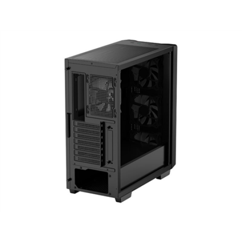 Deepcool MID TOWER CASE (with four LED fans of Marrs Green) CC560 Side window Black Mid-Tower Power supply included No