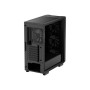 Deepcool MID TOWER CASE (with four LED fans of Marrs Green) CC560 Side window Black Mid-Tower Power supply included No