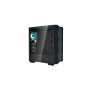 Deepcool MID TOWER CASE CC560 Side window, Black, Mid-Tower, Power supply included No