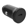 Fixed USB-C Car Charger 20W+ USB-C/USB-C Cable , FIXCC20N-CC-BK