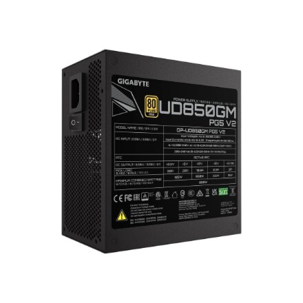 Gigabyte PSU , UD850GM PG5 V2 , 850 W