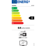 Hisense UHD Smart TV , 55A6N , 55 , Smart TV , VIDAA OS , UHD , Black