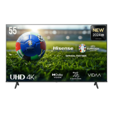 Hisense UHD Smart TV , 55A6N , 55 , Smart TV , VIDAA OS , UHD , Black