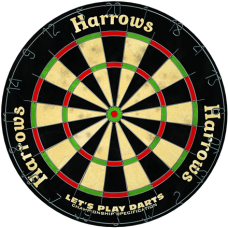 Dartboard HARROWS LETS PLAY DARTS GAME SET SKO
