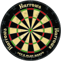 Dartboard HARROWS LETS PLAY DARTS GAME SET SKO