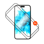 Fixed Screen protector , Samsung , Galaxy A37 5G , Tempered Glass , Black , Full Cover 2.5D