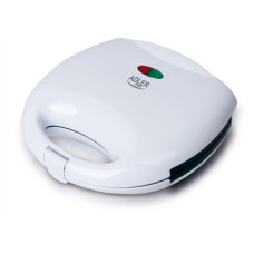 Adler , Sandwich maker , AD 301 , 750 W , Number of plates 1 , Number of pastry 2 , White