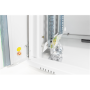 Digitus , Wall Mounting Cabinet , DN-19 12-U , Grey , IP protection class: IP20; Front door: Glass door, single opening; Cabinet type: Wall mounting cabinet; Equipment mounting depth min.-max.: 305-370 mm; Load capacity: 100 kg