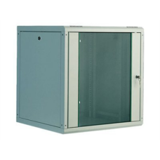 Digitus , Wall Mounting Cabinet , DN-19 12-U , Grey , IP protection class: IP20; Front door: Glass door, single opening; Cabinet type: Wall mounting cabinet; Equipment mounting depth min.-max.: 305-370 mm; Load capacity: 100 kg
