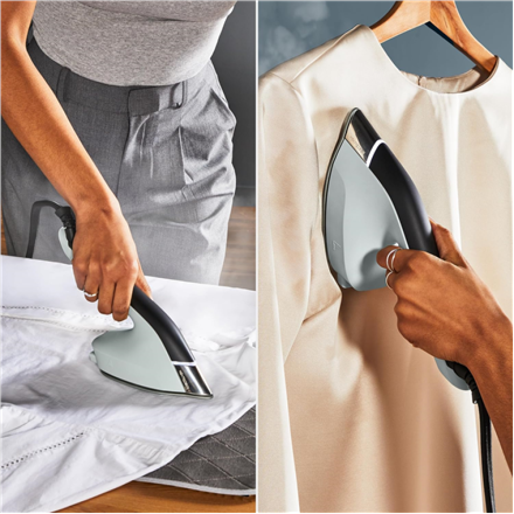 TEFAL 2-in-1 Vertical Steam Iron , JF4031E0 , Handheld , 1550-1850 W , 1 L , 35 g/min , Green/Black