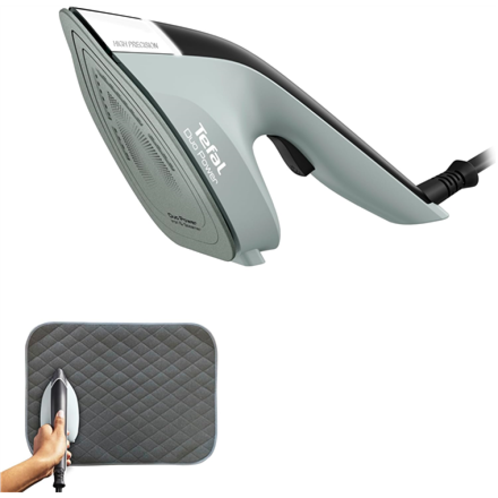 TEFAL 2-in-1 Vertical Steam Iron , JF4031E0 , Handheld , 1550-1850 W , 1 L , 35 g/min , Green/Black