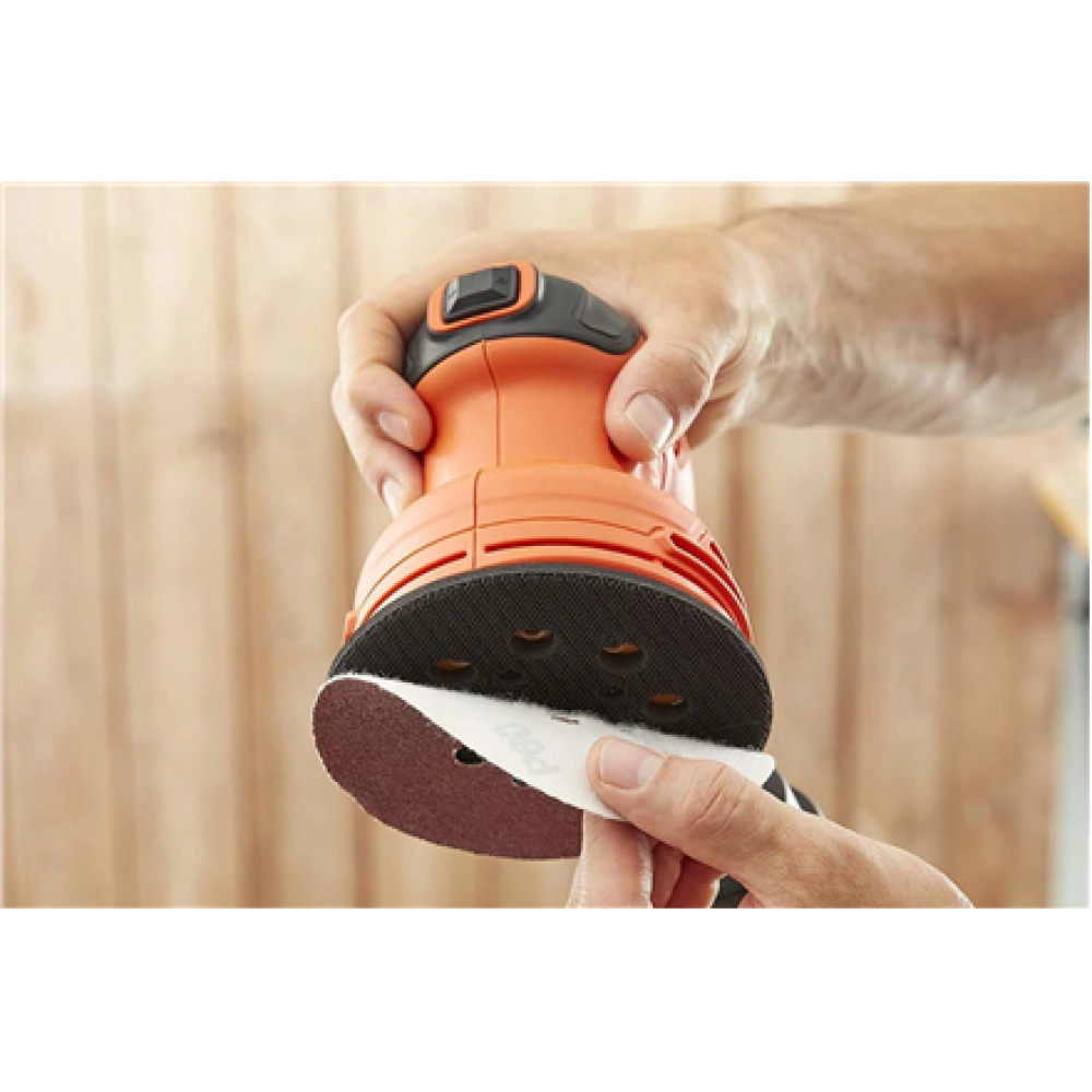 BLACK & DECKER Random Orbital Sander BEW210-QS , 230 W , Sander