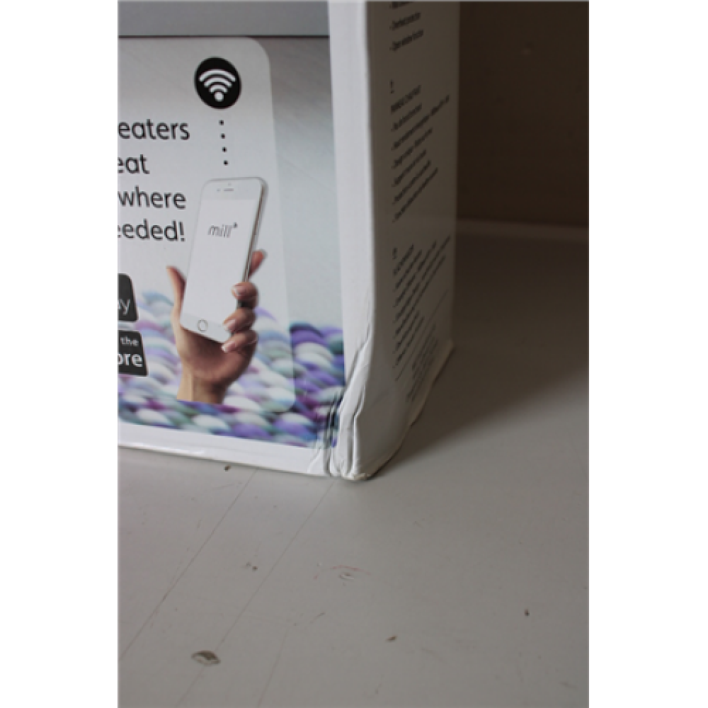 SALE OUT. , Mill Heater , PA900WIFI3 , Panel Heater , 900 W , Suitable for rooms up to 15 m² , White , DAMAGED PACKAGING, USED, SCRATCHED BACK AND FRONT, MISSING INNER PACKAGING