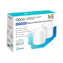 Whole Home Mesh Wi-Fi 6 System , Deco X50 (2-pack) , 802.11ax , 574+2402 Mbit/s , Ethernet LAN (RJ-45) ports 3 , Mesh Support Yes , MU-MiMO Yes , No mobile broadband , Antenna type Internal