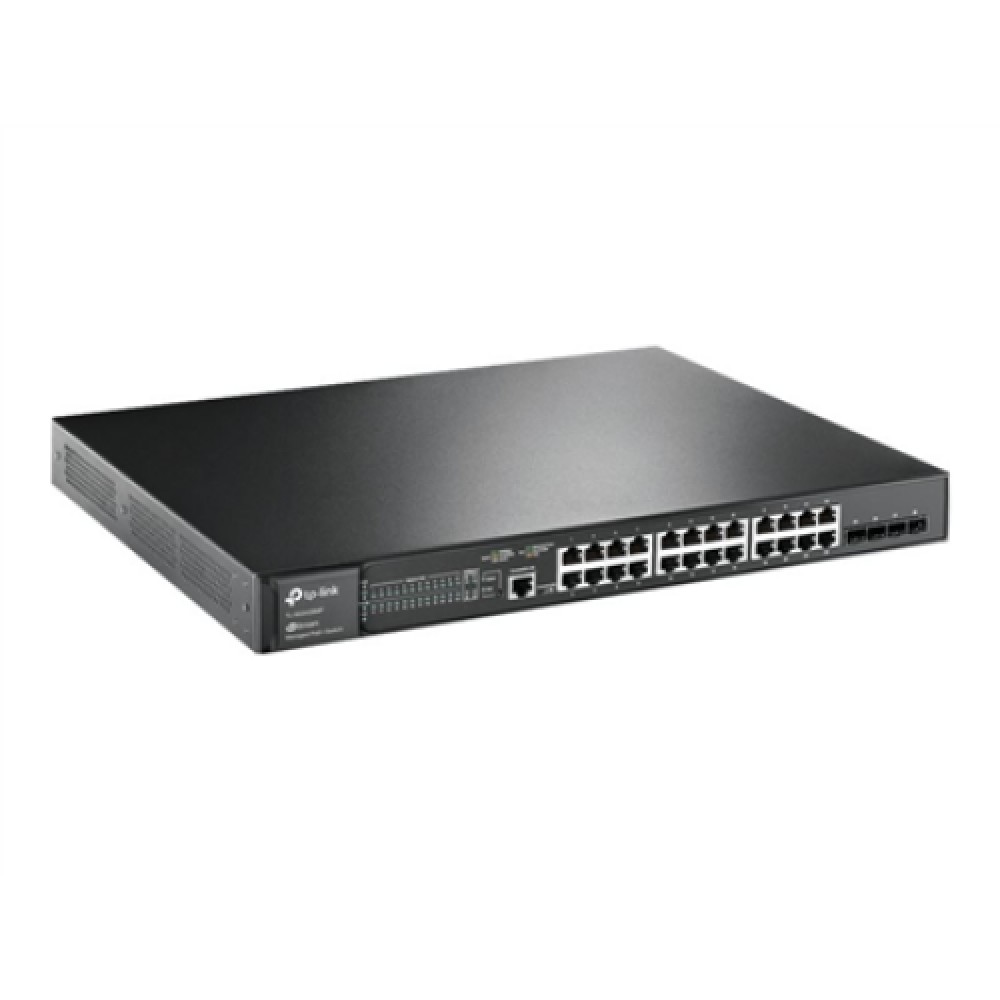 TP-LINK , L2 Managed Switch , TL-SG3428MP , Managed L2+ , Rackmountable , SFP ports quantity 4 , Power supply type Single