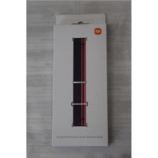 Xiaomi Braided Quick Release Strap , Rose purple , Stainless Steel/Nylon , Fits wrists 140-200 mm