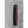Xiaomi Braided Quick Release Strap , Rose purple , Stainless Steel/Nylon , Fits wrists 140-200 mm