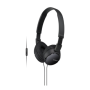 Sony , MDR-ZX110APB.CE7 , Headband/On-Ear , Microphone , Black