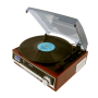 Camry , Turntable with radio , CR 1113 , AUX in , Brown