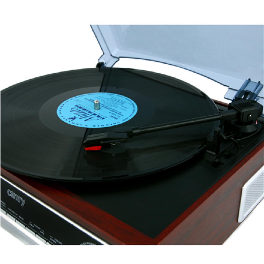 Camry , Turntable with radio , CR 1113 , AUX in , Brown