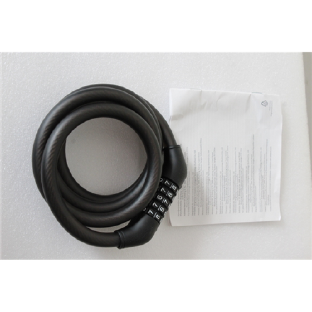 SALE OUT. Xiaomi Electric Scooter Cable Lock , Xiaomi Electric Scooter Cable Lock , Black , DEMO