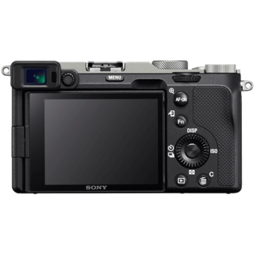 Sony , Full-frame Mirrorless Interchangeable Lens Camera , Alpha A7C , Mirrorless Camera body , 24.2 MP , ISO sensitivity (max) 102400 , Display diagonal 3.0 , Video recording , Wi-Fi , Fast Hybrid AF , Magnification 0.59 x , Viewfinder , CMOS , Black
