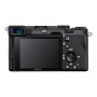 Sony , Full-frame Mirrorless Interchangeable Lens Camera , Alpha A7C , Mirrorless Camera body , 24.2 MP , ISO sensitivity (max) 102400 , Display diagonal 3.0 , Video recording , Wi-Fi , Fast Hybrid AF , Magnification 0.59 x , Viewfinder , CMOS , Black