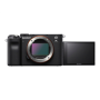 Sony , Full-frame Mirrorless Interchangeable Lens Camera , Alpha A7C , Mirrorless Camera body , 24.2 MP , ISO 102400 , Display diagonal 3.0 , Video recording , Wi-Fi , Fast Hybrid AF , Magnification 0.59 x , Viewfinder , CMOS , Black