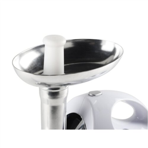 Tristar , VM-4210 Meat Grinder , White , 3 Stainless steel grinding plates, Aluminum grinder head, Aluminum hopper tray, Sausage stuffer, Kubbe attachment, Sausage accessory, Stainless steel blade