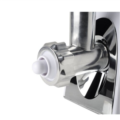 Tristar , VM-4210 Meat Grinder , White , 3 Stainless steel grinding plates, Aluminum grinder head, Aluminum hopper tray, Sausage stuffer, Kubbe attachment, Sausage accessory, Stainless steel blade