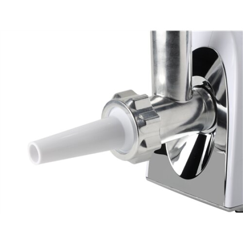 Tristar , VM-4210 Meat Grinder , White , 3 Stainless steel grinding plates, Aluminum grinder head, Aluminum hopper tray, Sausage stuffer, Kubbe attachment, Sausage accessory, Stainless steel blade
