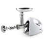 Tristar , VM-4210 Meat Grinder , White , 3 Stainless steel grinding plates, Aluminum grinder head, Aluminum hopper tray, Sausage stuffer, Kubbe attachment, Sausage accessory, Stainless steel blade