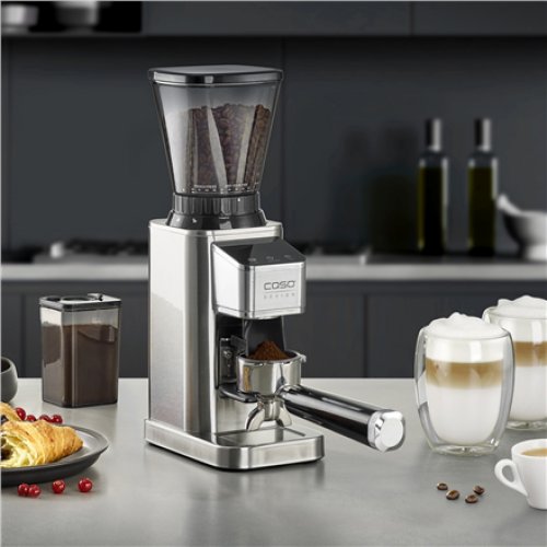 Caso Coffee Grinder , Barista Chef Inox , 150 W , Coffee beans capacity 250 g , Number of cups 12 pc(s) , Stainless Steel