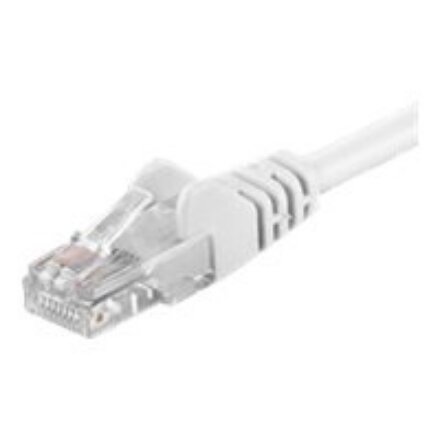 Goobay Patch Cable , 68633 CAT 6 U/UTP , PVC , Cable length: 1 m , White