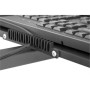 Mobile workstation with individual height adjustment , DA-90374 , Monitor Mount, PC Holder , 17-32 , Black