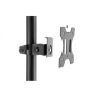 Digitus , Mobile workstation with individual height adjustment , DA-90374 , Monitor Mount, PC Holder , 17-32 , Black