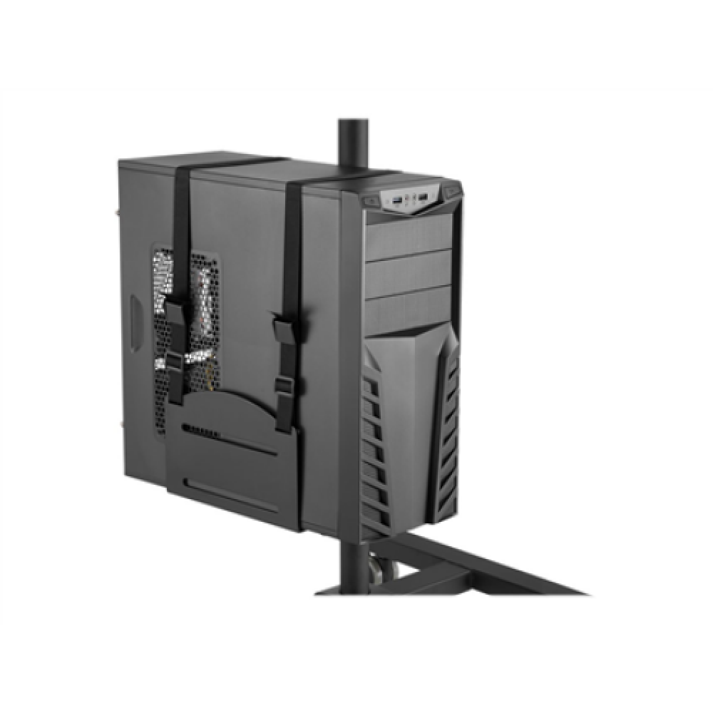 Digitus , Mobile workstation with individual height adjustment , DA-90374 , Monitor Mount, PC Holder , 17-32 , Black
