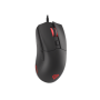 Genesis , Ultralight Gaming Mouse , Wired , Krypton 750 , Optical , Gaming Mouse , USB 2.0 , Black , Yes