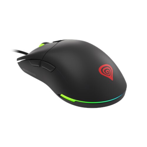 Genesis , Ultralight Gaming Mouse , Krypton 750 , Wired , Optical , Gaming Mouse , USB 2.0 , Black , Yes
